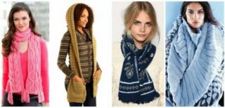 Как стильно завязать шарф? (фото)