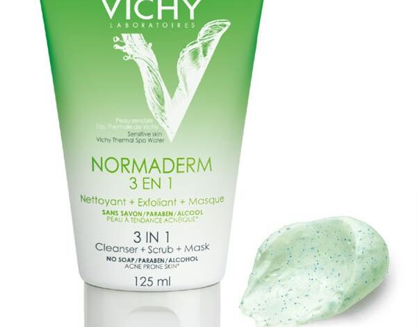 VICHY Normaderm: глубокое очищение три-актив 3 в 1