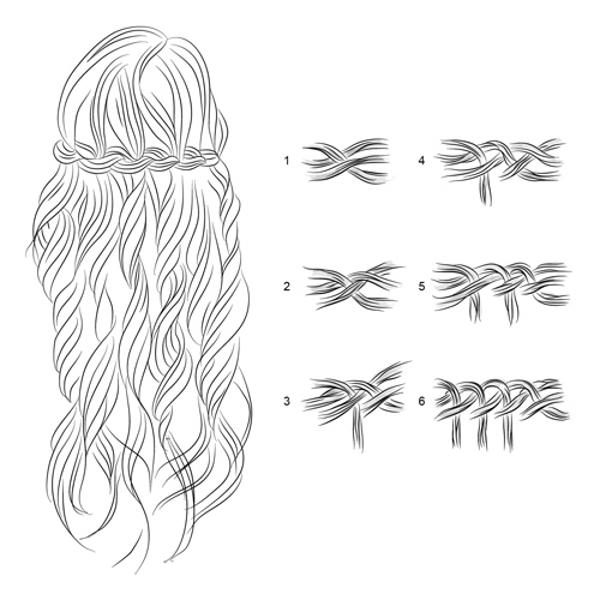 плетения модных кос