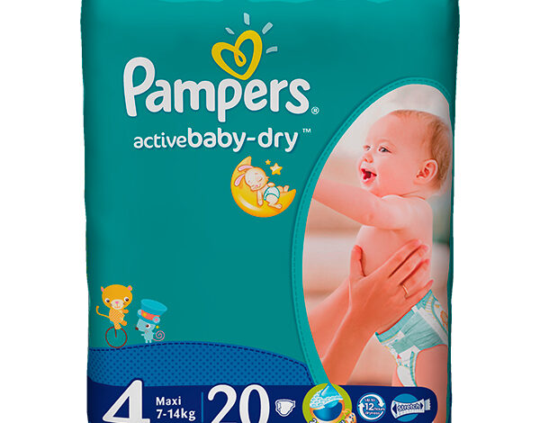 Pampers — до 12 часов сухости!