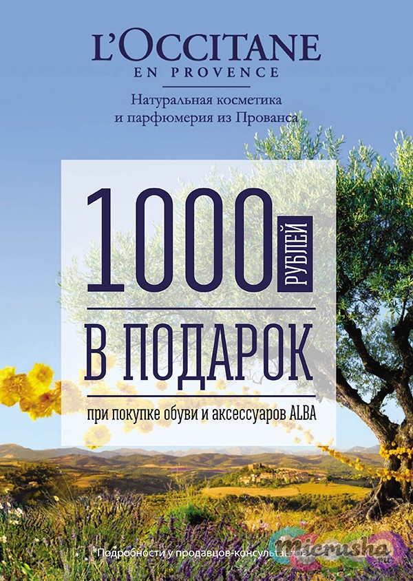Получите  сертификат за покупку в подарок
