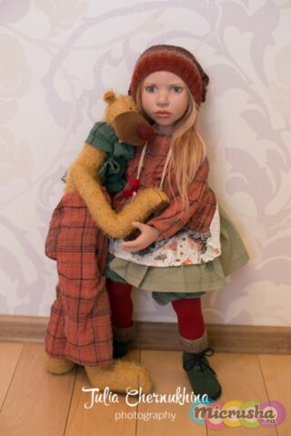 Зарисовки о Sienna и мишке Cosmo от Zwergnase