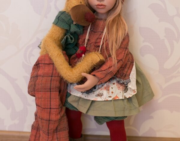 Зарисовки о Sienna и мишке Cosmo от Zwergnase