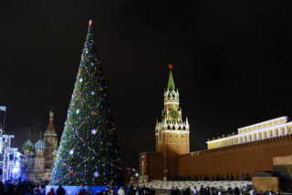 Новогодняя Москва. Подборка фото