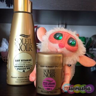 Стик и молочко от SOLEIL NOIR. Обзор.