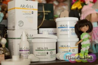 Обзор антицеллюлитной косметики Aravia. Фото.
