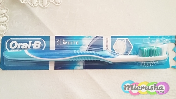 зубная щётка “OralB 3DWtite”