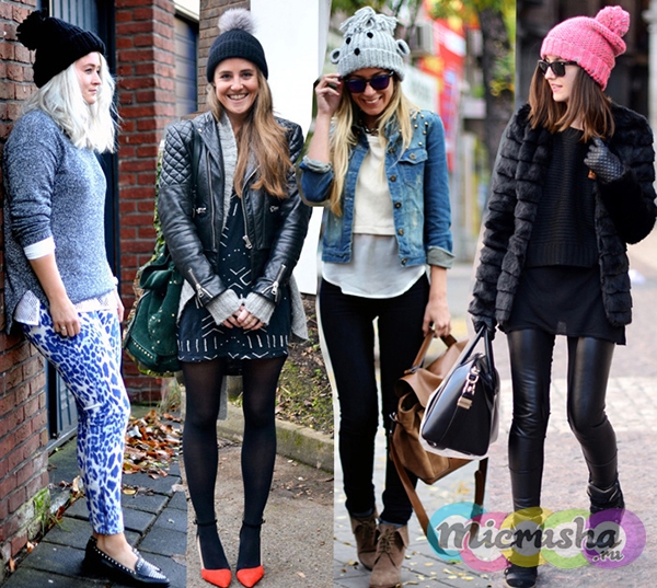 Модные шапки осень-зима 2016-2017. Новинки, фото