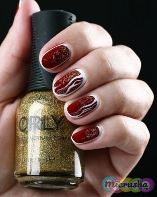 Мастер-класс nail-дизайна «Винный-невинный»