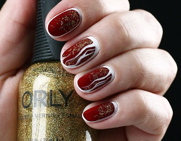 Мастер-класс nail-дизайна «Винный-невинный»