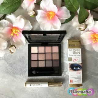 Трендовые тени для век Eveline All in One в оттенке №2 Rose