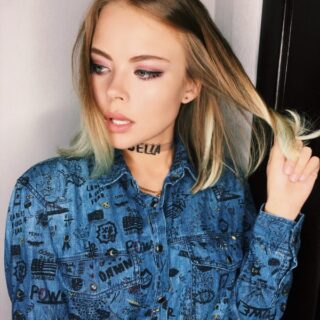 Летний яркий бюджетный макияж за 10 минут. ВИДЕО