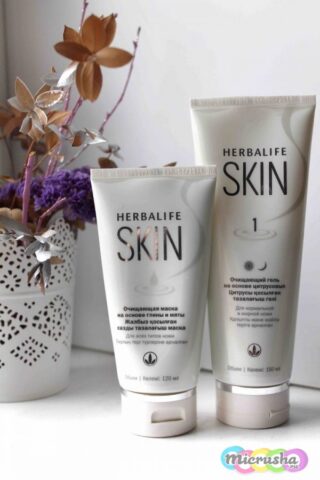 Гель для умывания и очищающая маска Skin Herbalife
