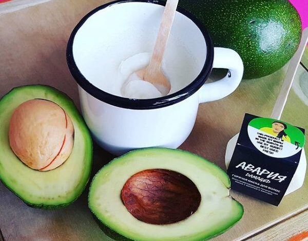 LUSH маска для волос Авария