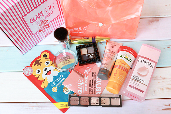 GlamBag август 2017 – обзор косметички