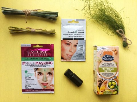 Маски для сухой и чувствительной кожи