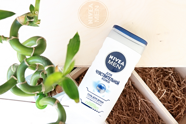 Бережное очищение с гелем для душа от NIVEA MEN