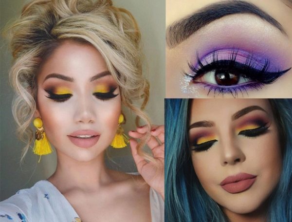 Новогодний макияж 2018