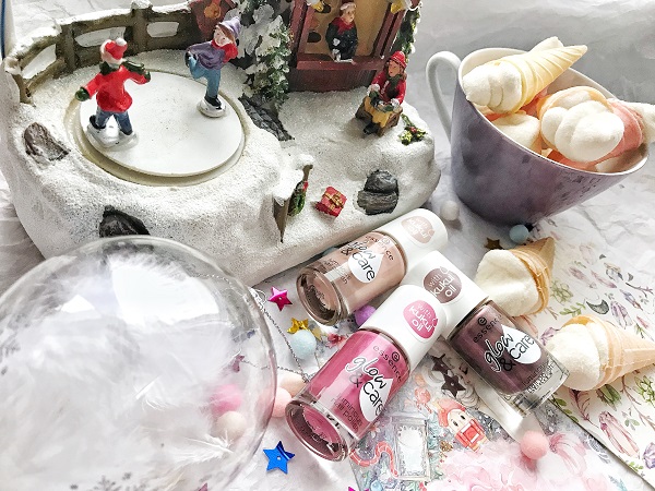 Essence Glow&Care — коллекция ухаживающих лаков. Обзор. Отзыв. Свотчи на 3 оттенка.