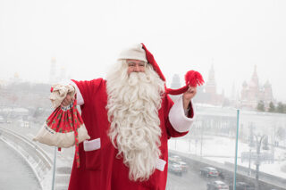 Финский Санта-Клаус снова в Москве