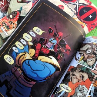 Дэдпул против Таноса. Комикс