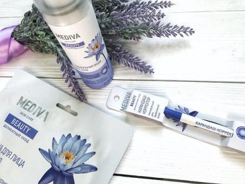 MEDIVA - российский бренд аптечной косметики. Тестируем 3 продукта.