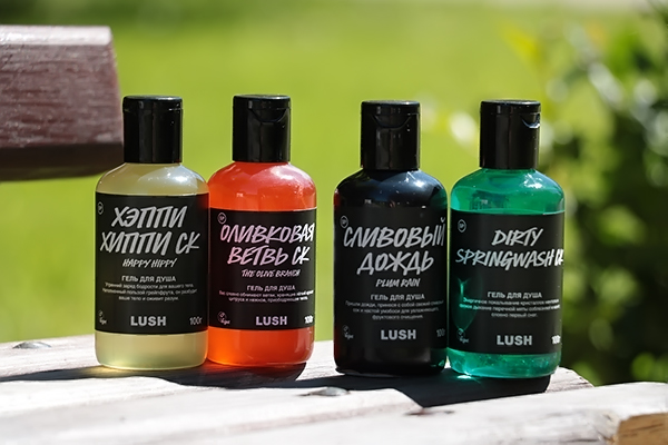 Гели для душа LUSH отзывы