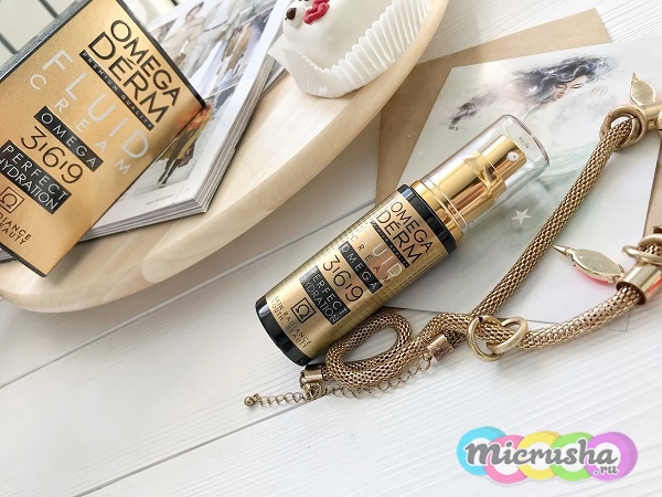 Omegaderm Крем-флюид для лица «Идеальное увлажнение». Обзор, отзыв.