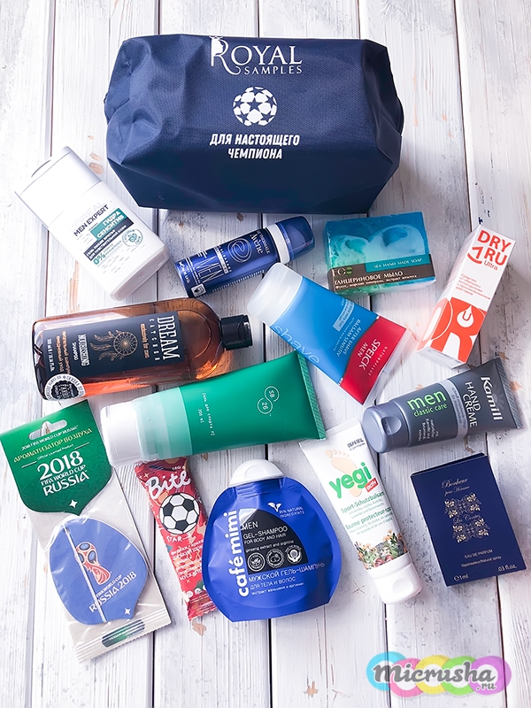Лимитированный ManBox к ЧМ 2018 от RoyalSamples.ru