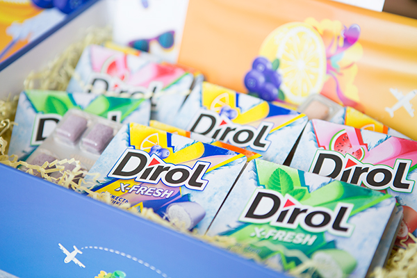 Проведи лето со вкусом! Со вкусом черники и цитруса от Dirol X-Fresh