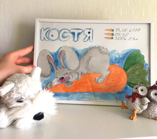 Рисуем кролика