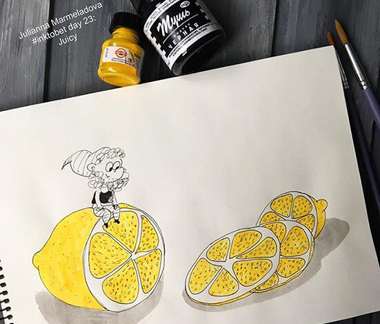 Внимание! INKTOBER 2018!