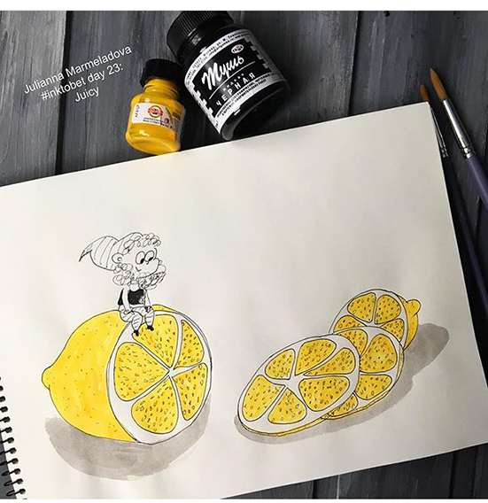 Внимание! INKTOBER 2018!