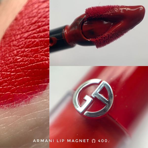 красная помада Armani lip magnet 400