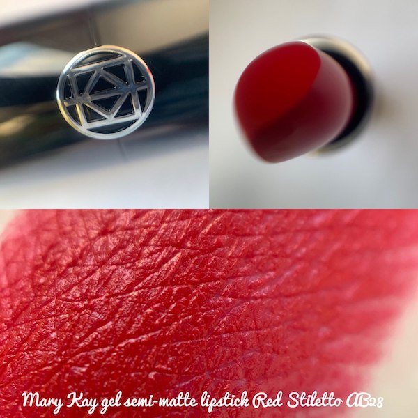 Mary Kay gel semi-matt lipstick Red Stiletto AB28
