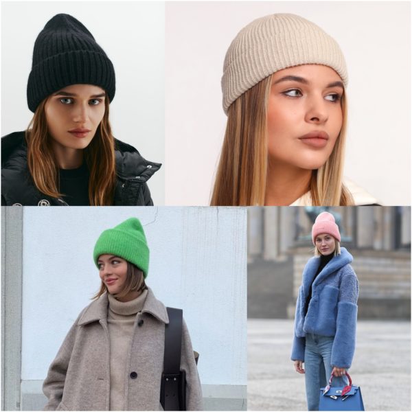 Самые модные зимние шапки 2022
