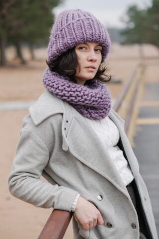 Самые модные зимние шапки 2024